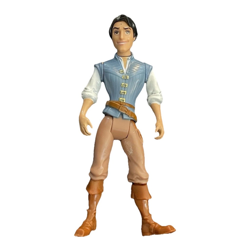 Disney "Flynn Rider" From Movie Tangled 4" Inches Tall Figurine Toy!